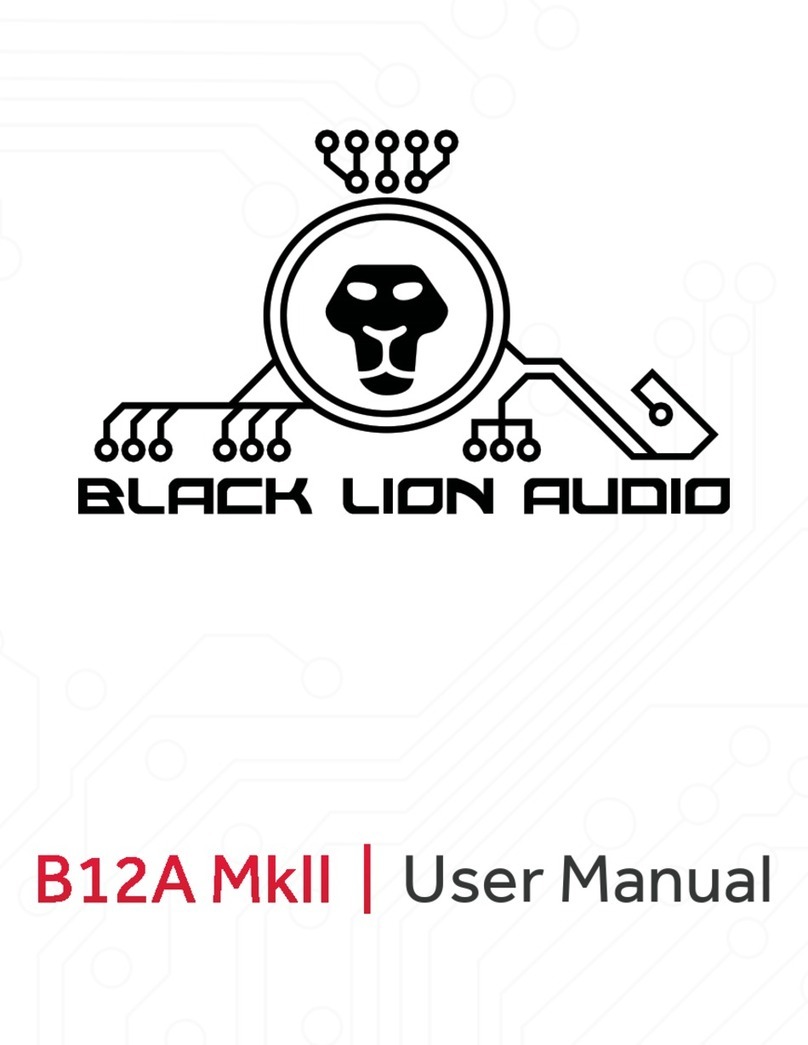 Black Lion Audio B12A MKII user manual