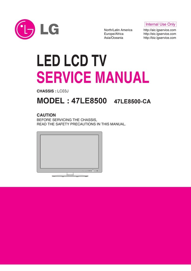 LG INFINIA 47LE8500 User manual