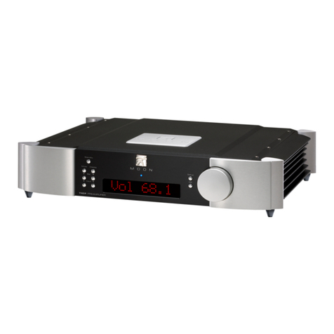 Simaudio 740P evolution series owner's manual