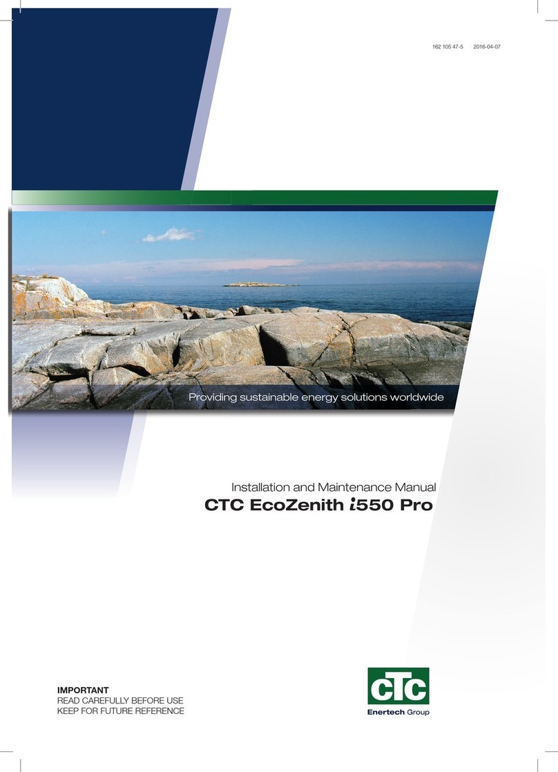 CTC Union EcoZenith i550 Pro Manual