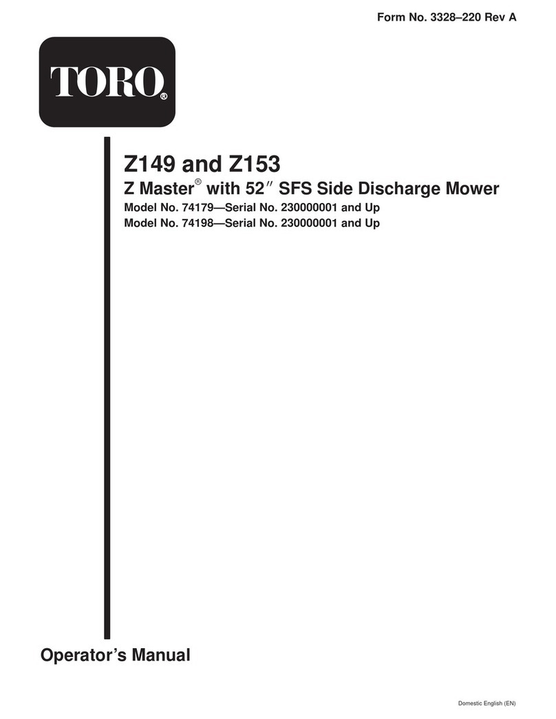 Toro 74179 Operator's manual