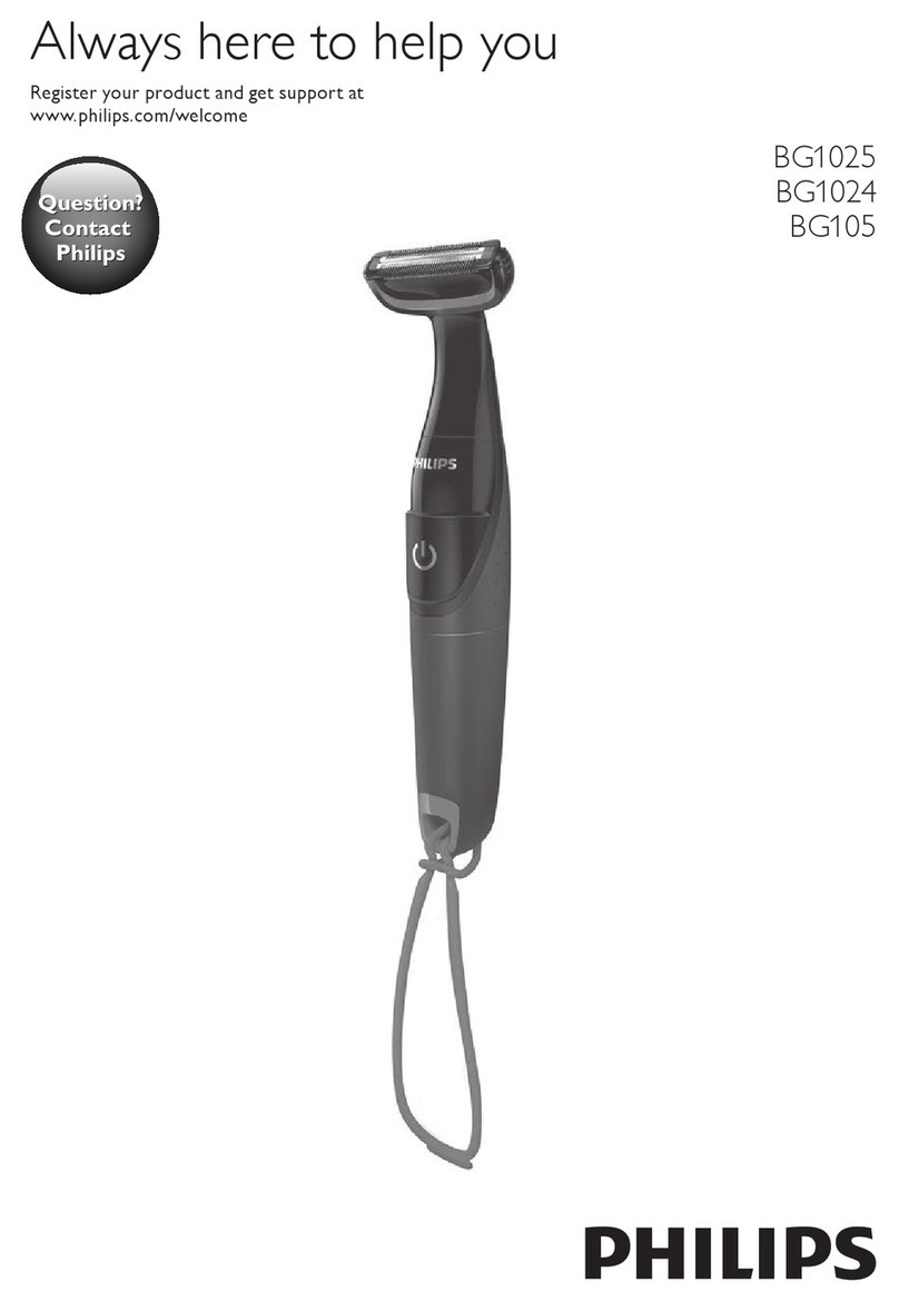 Philips BG1025 User manual Philips BG1025 User manual