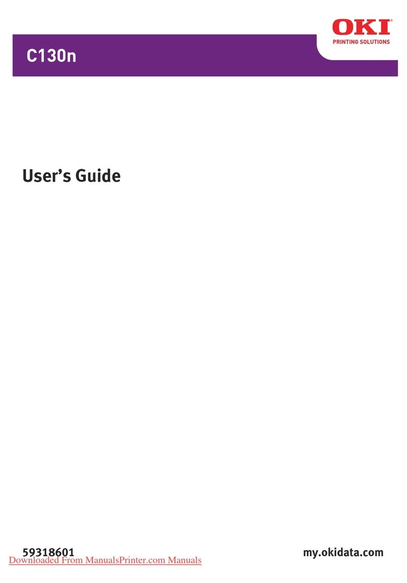 Oki C130n User manual