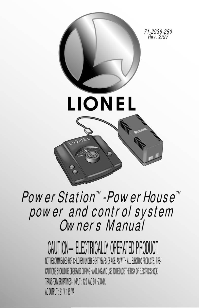 Lionel 71-2938-250 User manual