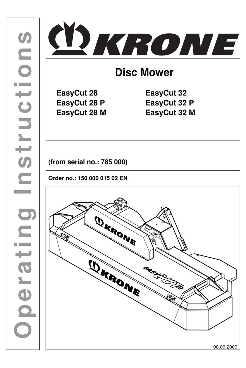 Krone EasyCut 28 User manual
