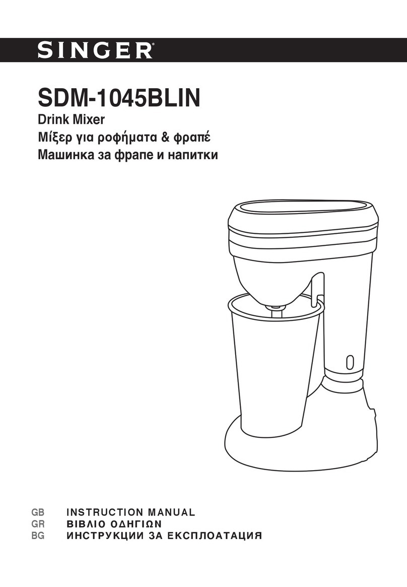 Singer SDM-1045BLIN instruction manual