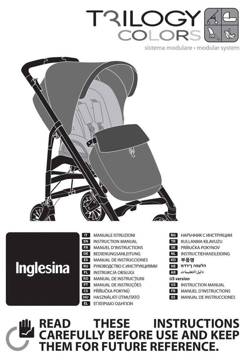 Inglesina Trilogy Colors User manual Inglesina Trilogy Colors User manual