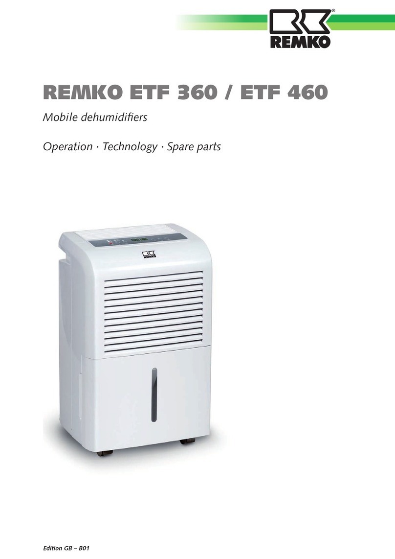 REMKO ETF 360 Operation manual