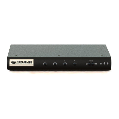 High Sec Labs SC21H-3 user manual