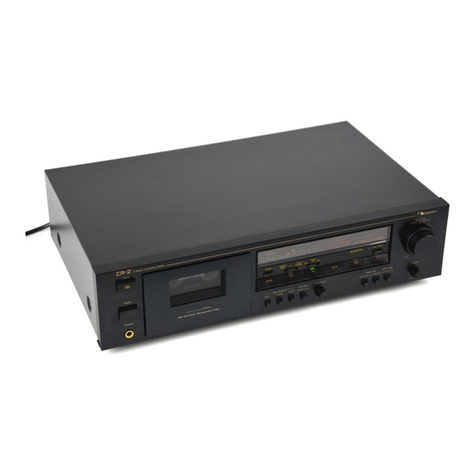 Nakamichi CR-2 Service manual