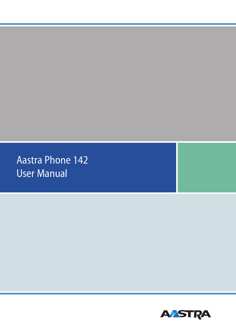 Aastra 142 User manual