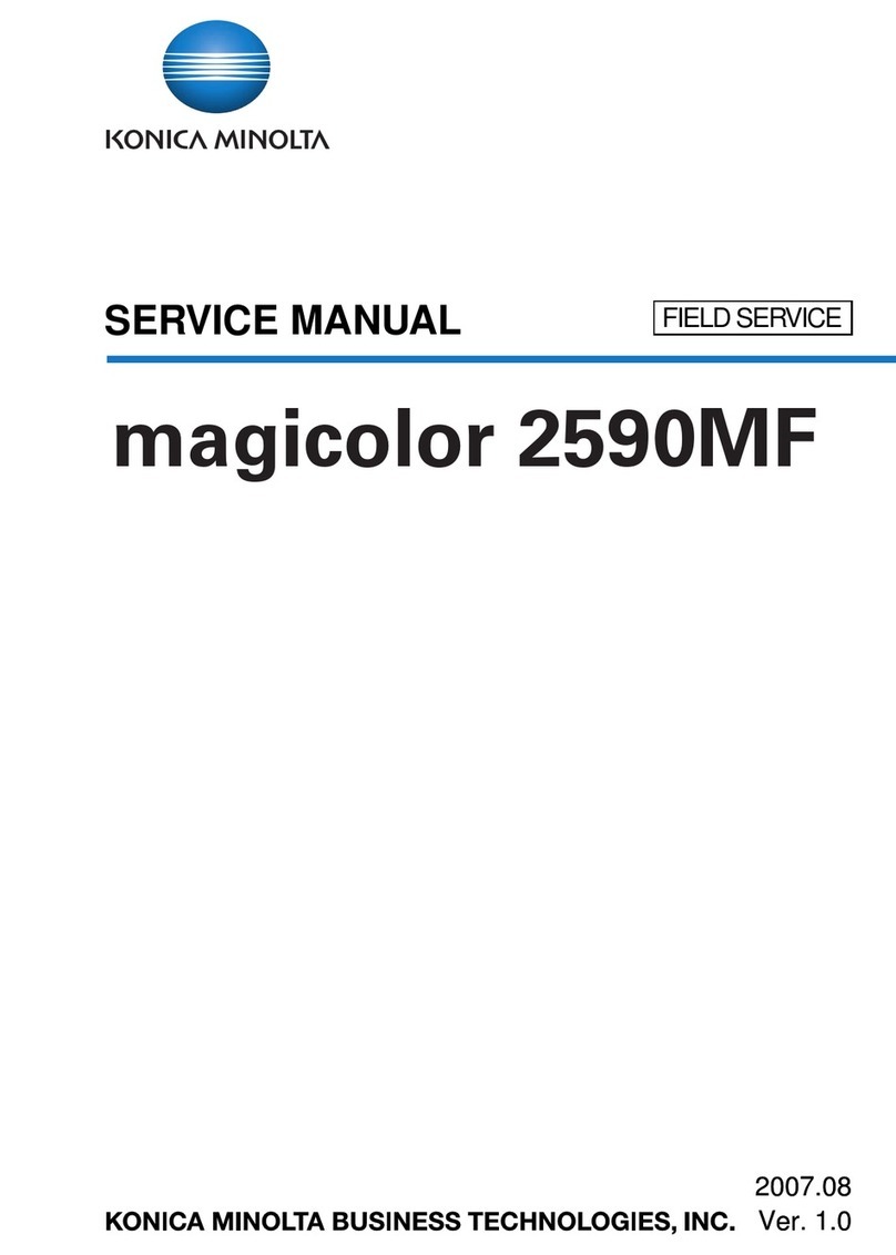 Konica Minolta Magicolor 2590 MF User manual