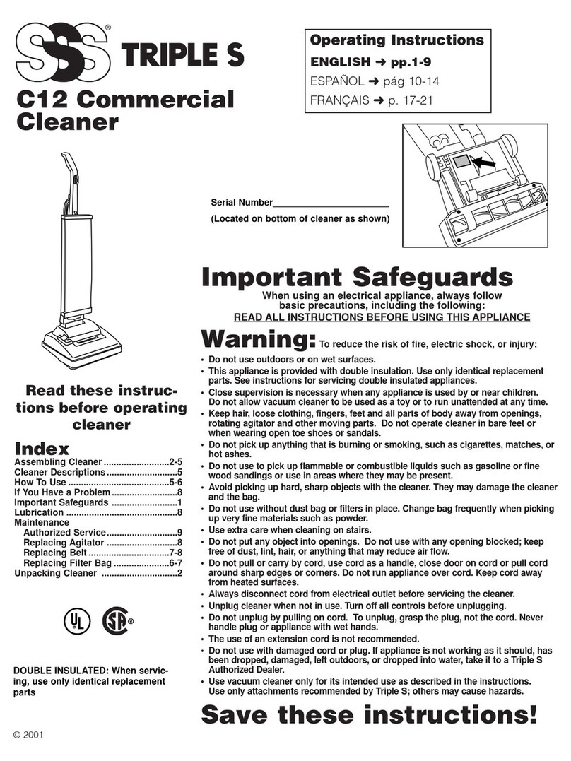 Triple S C12 User manual