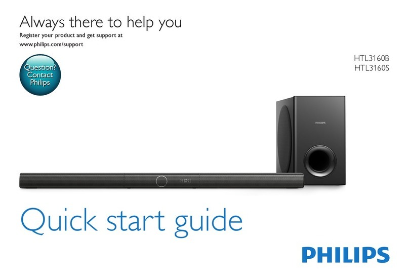 Philips HTL3160B User manual