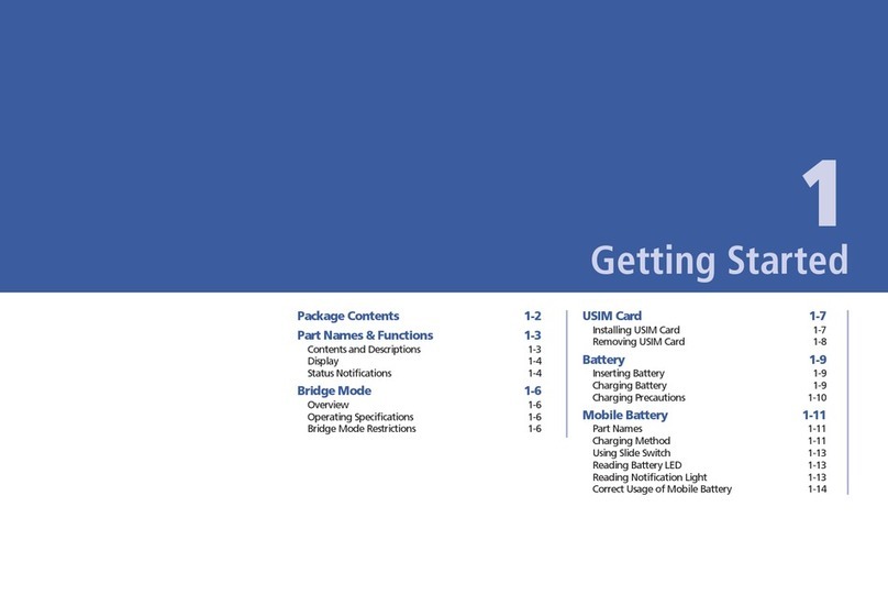 SoftBank 101SI User manual