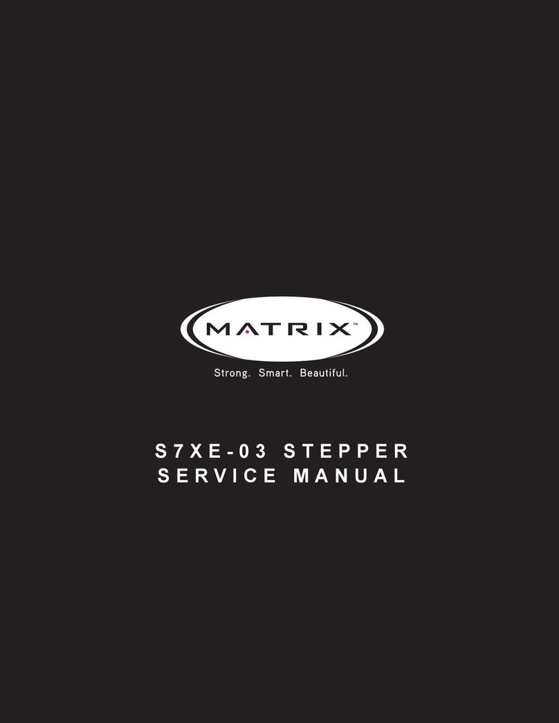 Matrix Fitness S7XE - 03 Service manual