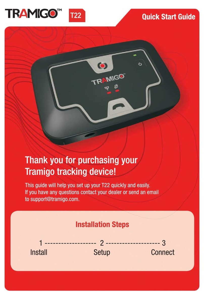Tramigo T22 User manual