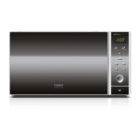 Caso MCG30 Chef User manual
