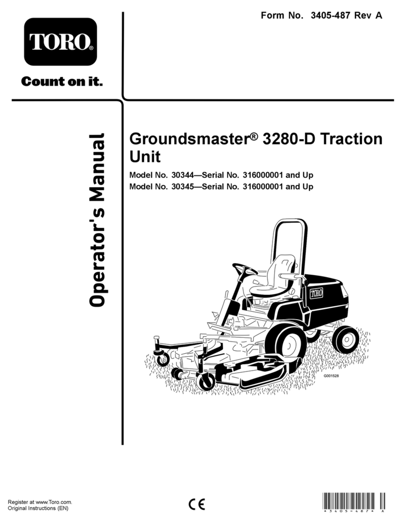 Toro Groundsmaster 30344 User manual