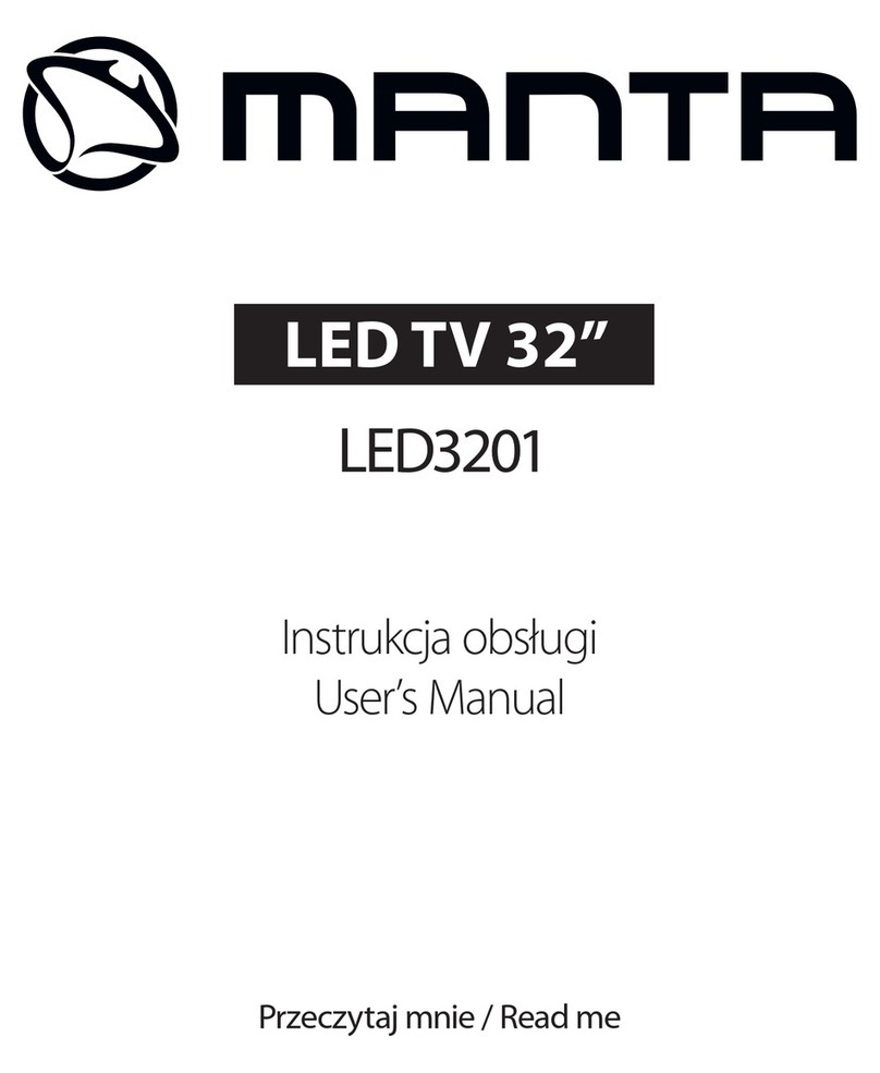 Manta LED3201 User manual