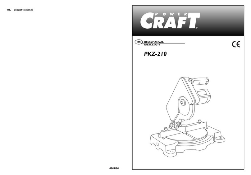 Power Craft PKZ-210 user manual