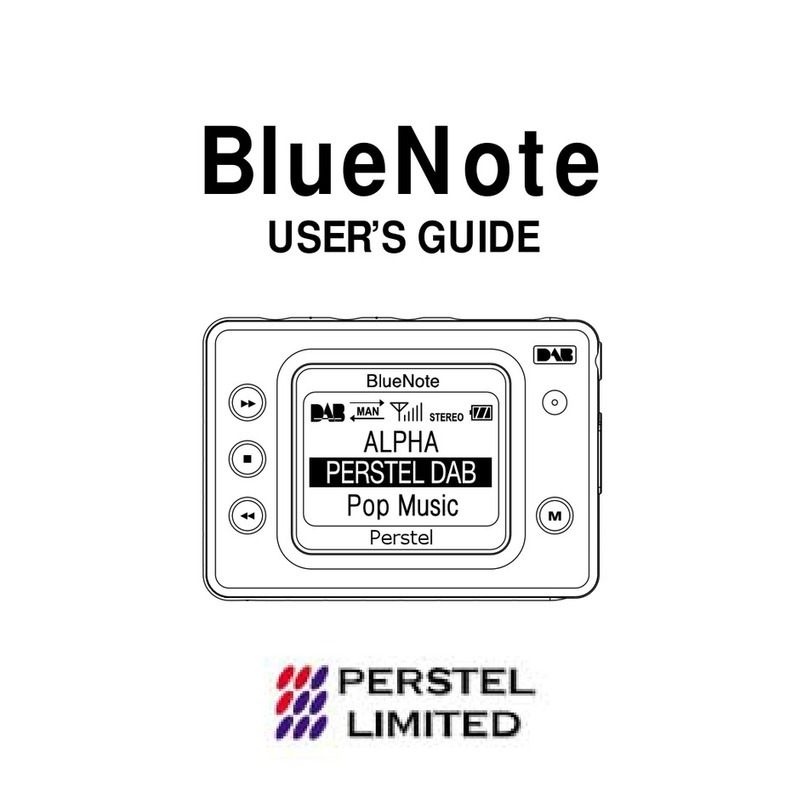 Perstel BlueNote user guide
