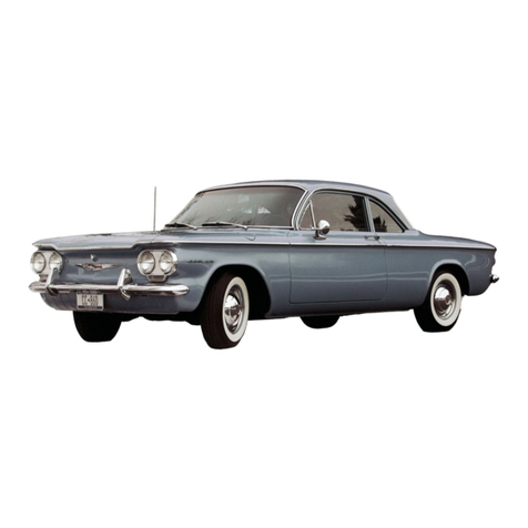 Chevrolet 1960 Corvair User manual