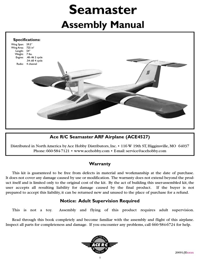ACE RC Seamaster ACE4527 Assembly manual