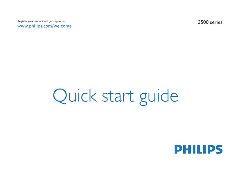 Philips A 3.500 User manual