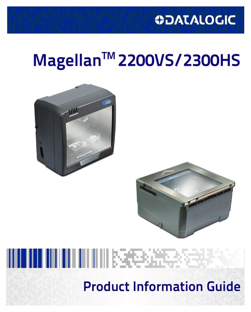 Datalogic Magellan 2200VS/2300HS Product information guide