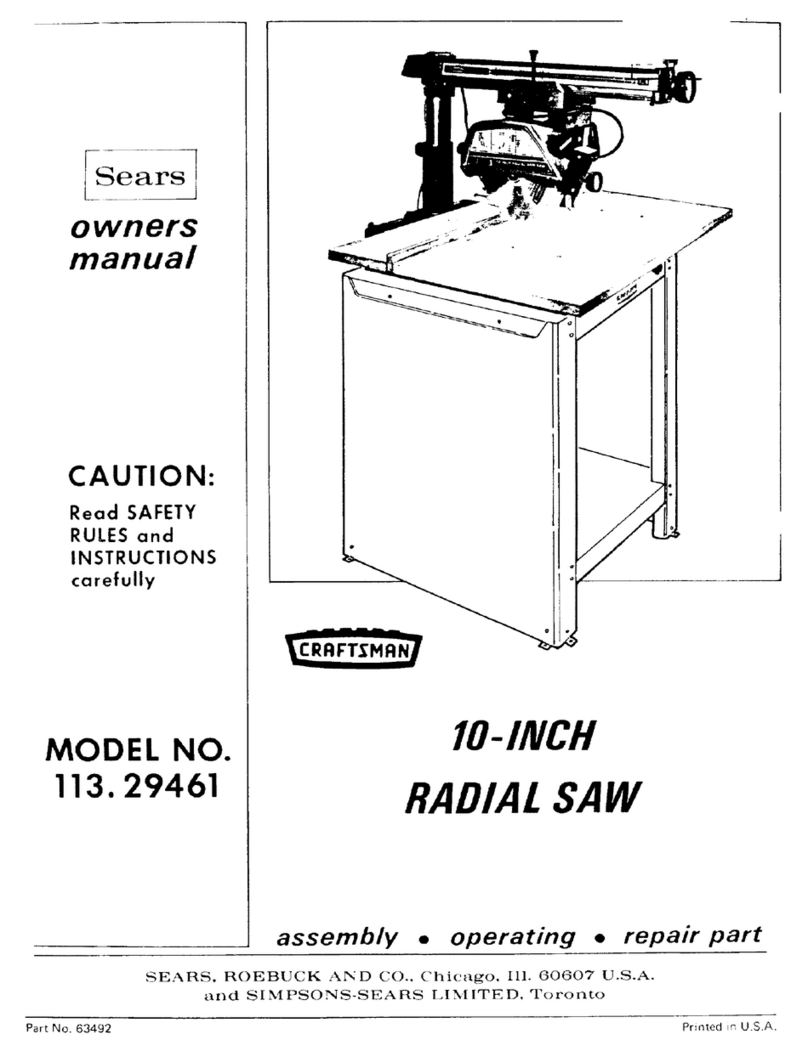 Sears 113.29461 owner's manual