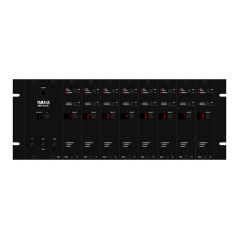 Yamaha TX816 User manual