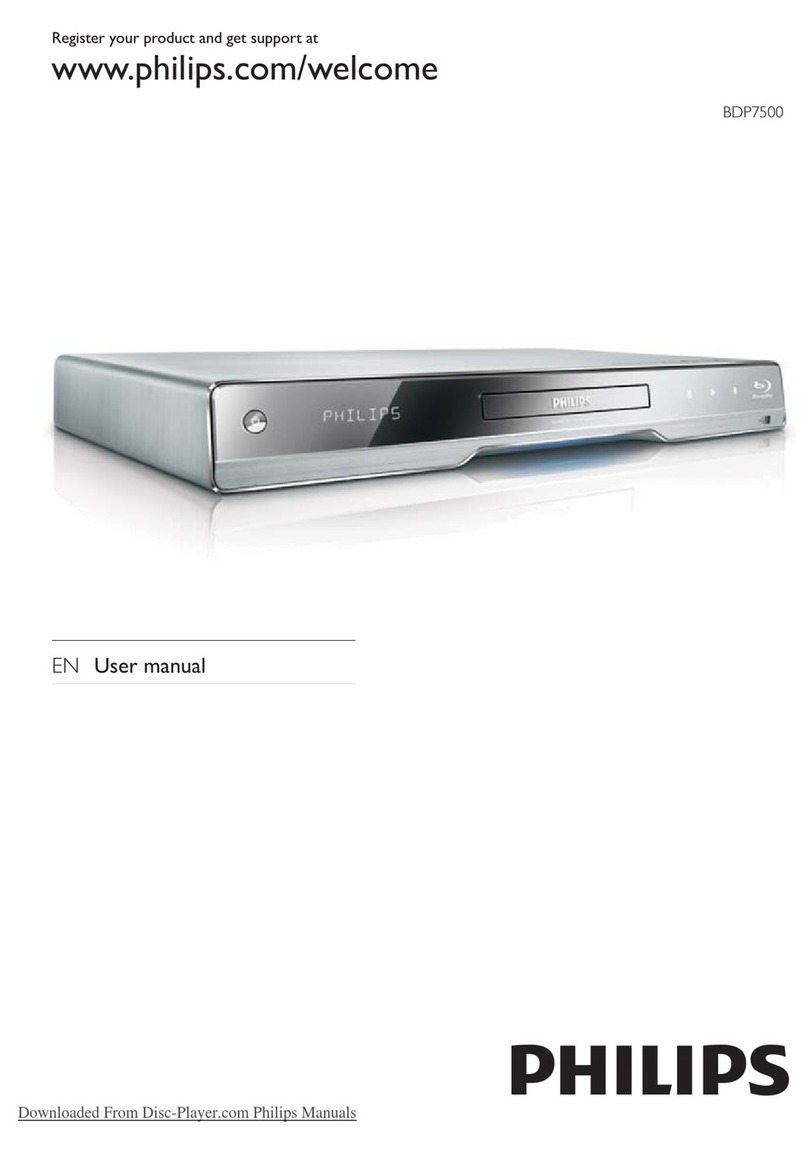 Philips BDP7500 MK II user manual