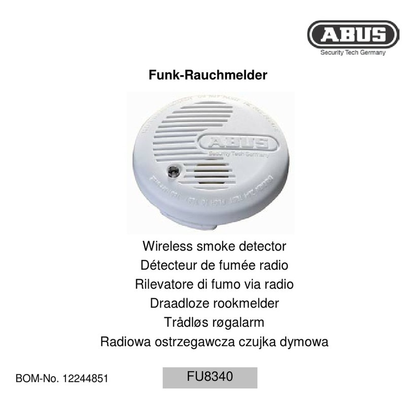 Abus FU8340 User manual