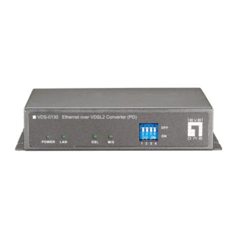 LevelOne VDS-0130 PD user manual