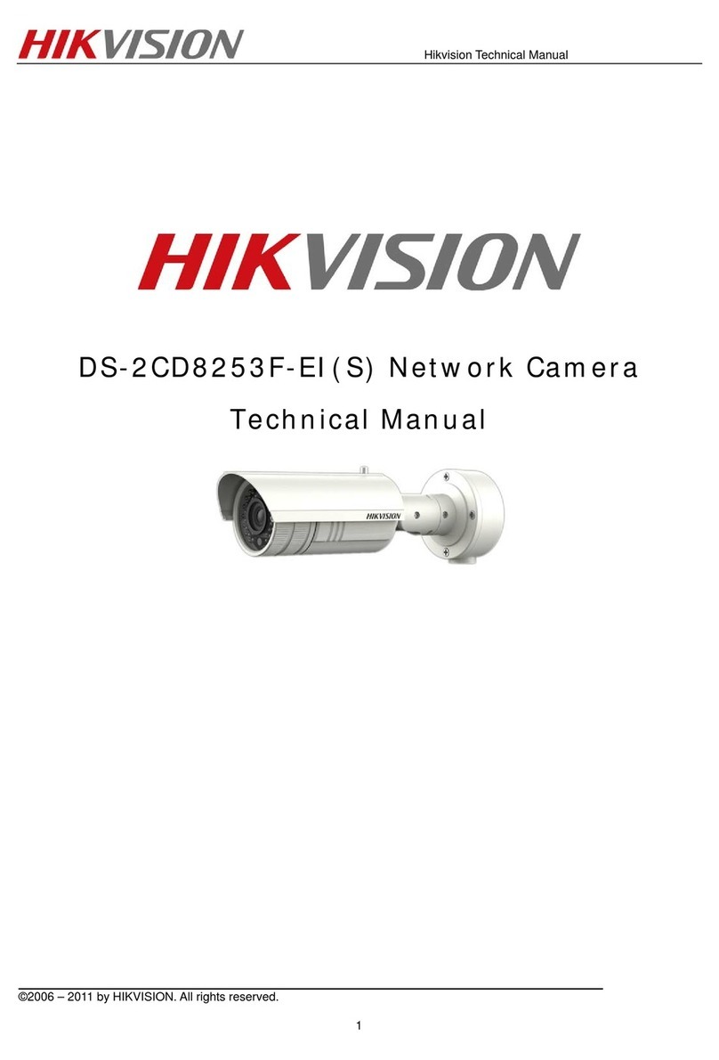 HIK VISION DS-2CD8253F-EI(S) User manual