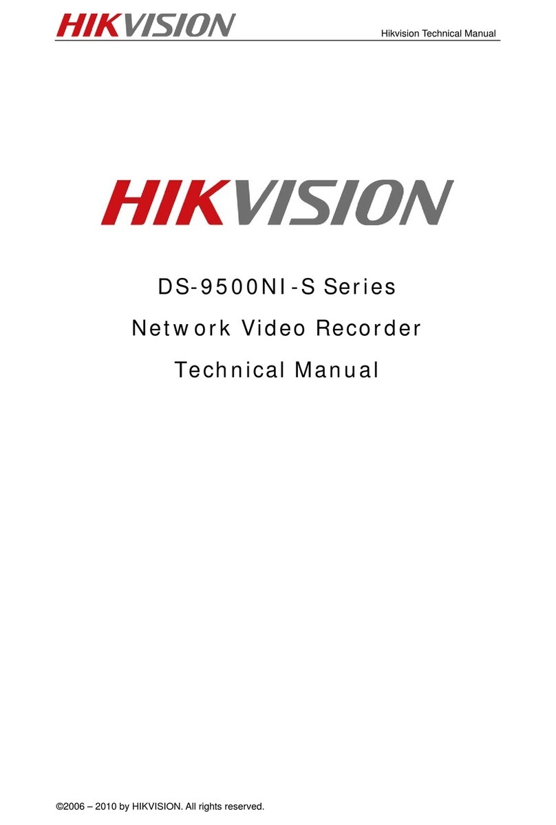 HIK VISION DS-9500NI-S series User manual