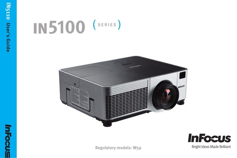 InFocus IN5100 series user guide