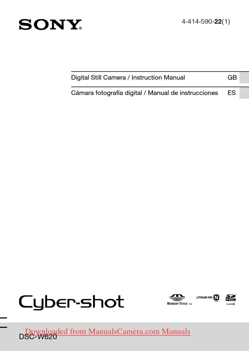 Sony Cyber-shot DSC-W620 User manual