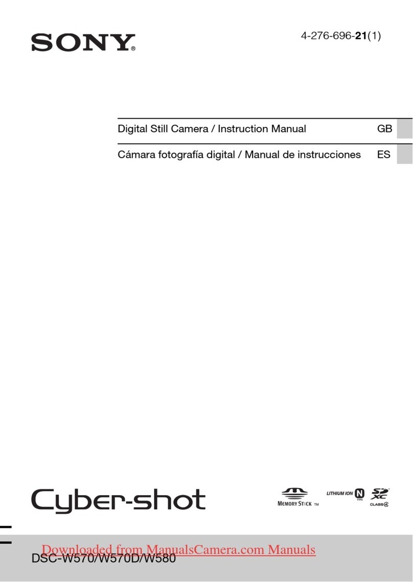Sony Cybershot,cyber-shot dsc-w570 User manual
