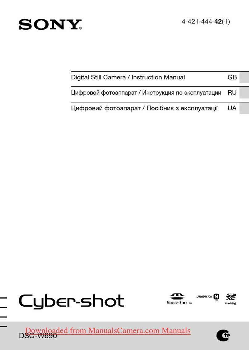 Sony Cyber-shot DSC-W690 instruction manual