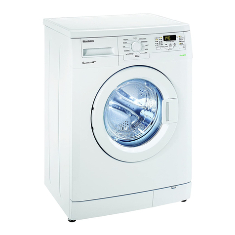 Blomberg WNF 6300 WE20 user manual