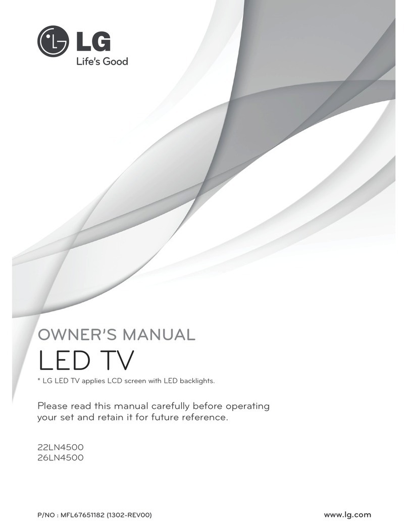 LG 22LN4500 User manual