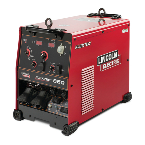 Lincoln Electric FLEXTECTM 650 Operator's manual Lincoln Electric FLEXTECTM 650 Operator's manual