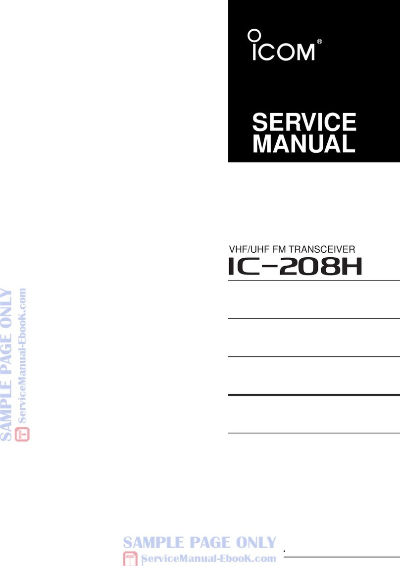 Icom IC-208H User manual