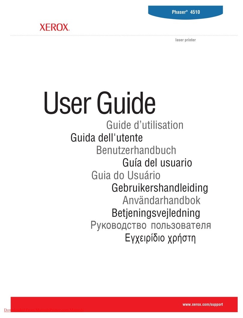 Xerox Phaser 4510 User manual