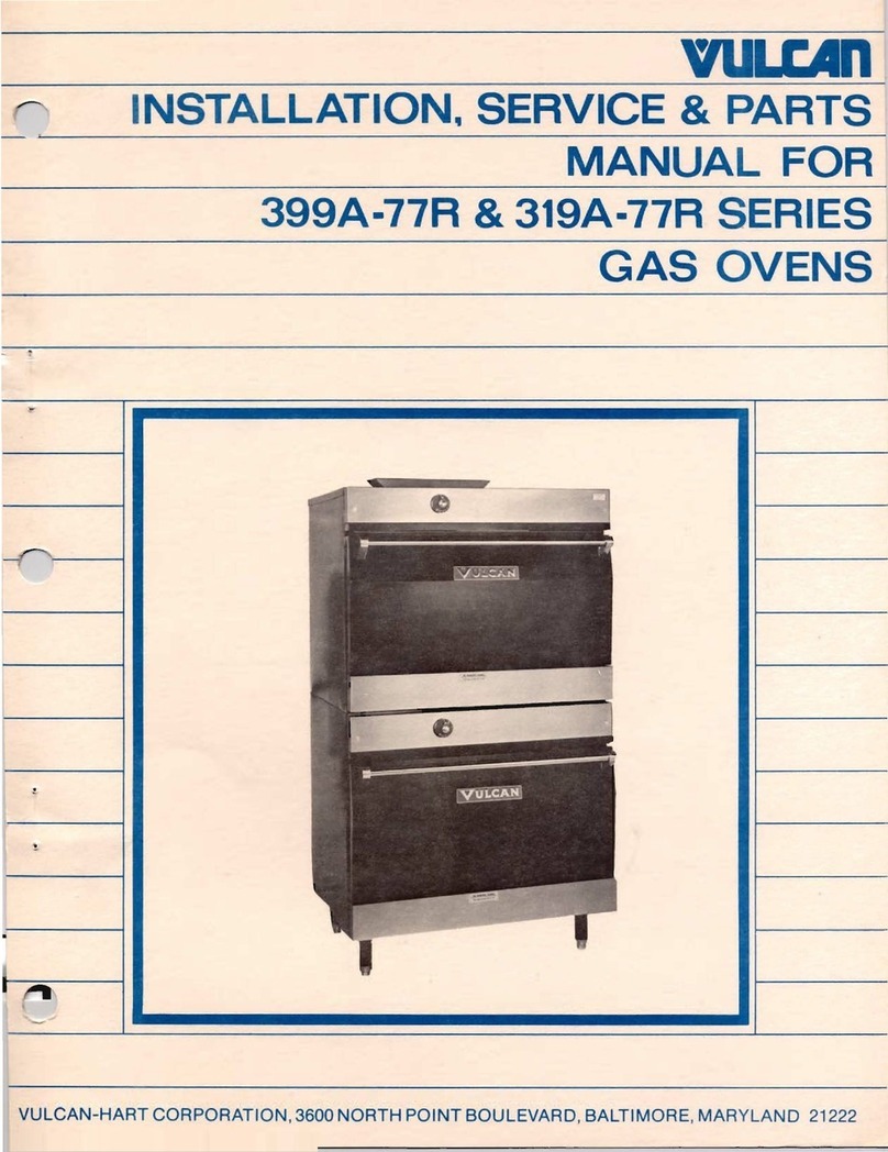 Vulcan-Hart 399A-77R series Manual
