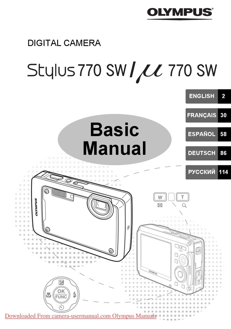Olympus Stylus 770 SW Basic Manual