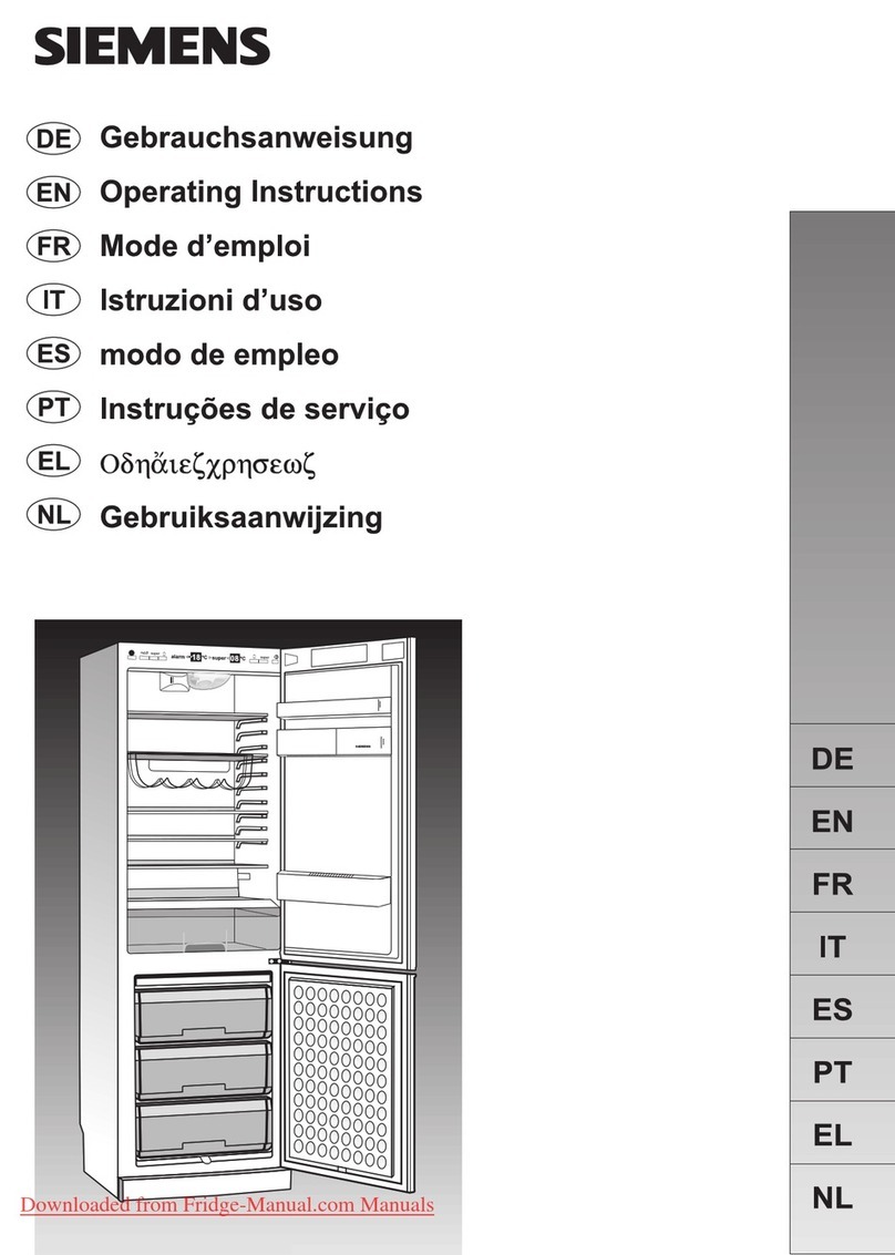 Siemens KG 39P371 User manual