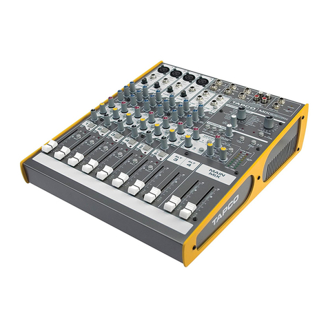Tapco MIX.220FX User manual